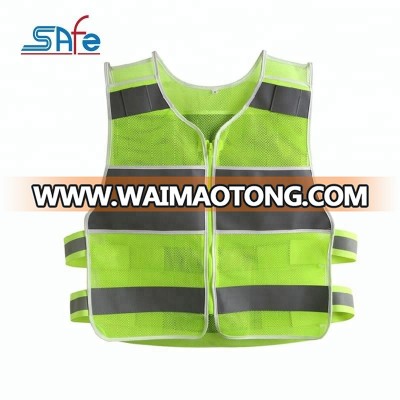 Newest popular reflective bright green vest